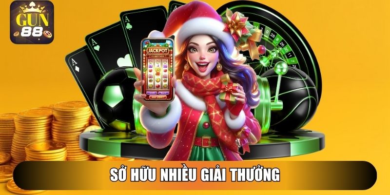 Sở hữu nhiều giải thưởng